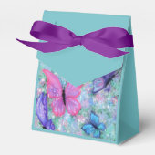 Kleurrijke vlinders Gift Box Bedankdoosjes (Voorkant Zijde)
