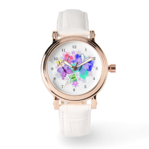 Kleurrijke Vlinders Horloge 