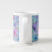 Kleurrijke Vlinders Koffie Mok (Achterkant)