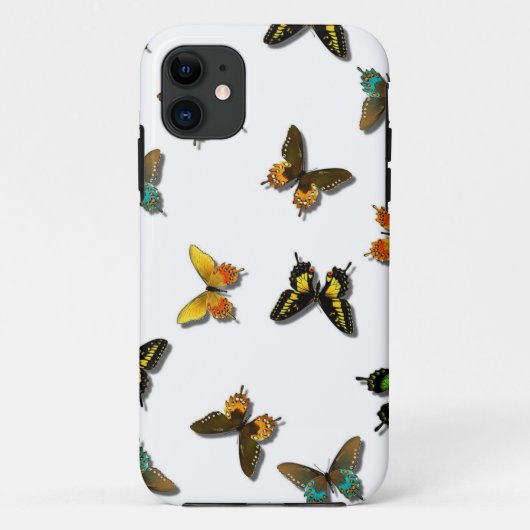 Kleurrijke Vlinders Kunst Case-Mate iPhone Case (Achterkant)