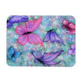 Kleurrijke Vlinders Magneet (Horizontaal)