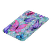 Kleurrijke Vlinders Magneet (Linkerzijde)