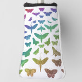  kleurrijke vlinders motten insecten golfheadcover (Draai 90)