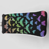  kleurrijke vlinders motten insecten golfheadcover (Voorkant)