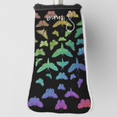  kleurrijke vlinders motten insecten golfheadcover (Draai 90)