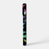 kleurrijke vlinders motten insecten iPhone 15 case (Linkerkant)