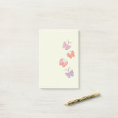 Kleurrijke Vlinders Post-it Notities Post-it® Notes (Op bureau)