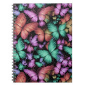 Kleurrijke Vlinders Print Notitieboek (Voorkant)