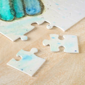 Kleurrijke Vlinders Puzzel met Harten Legpuzzel (Zijkant)