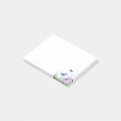 Kleurrijke Vlinders Sticky Notes (Schuin)