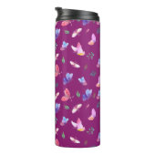 Kleurrijke Vlinders  Thermosbeker (Geroteerd rechts)