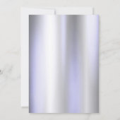 Kleurrijke Vlinders Violet Metallic Verjaardag Kaart (Achterkant)