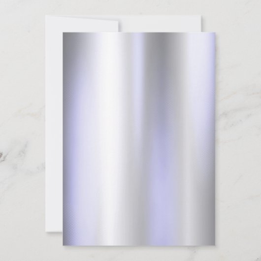 Kleurrijke Vlinders Violet Metallic Verjaardag Kaart (Achterkant)