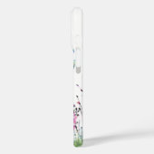 Kleurrijke Vlinders Vliegende iPhone Case (Achterkant / Links)