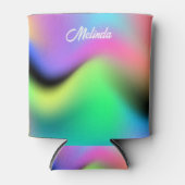 Kleurrijke vloeistofgradiënt koelbox blikjeskoeler (Voorkant)