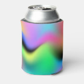 Kleurrijke vloeistofgradiënt koelbox blikjeskoeler (Blikje Achterkant)
