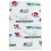 Kleurrijke vlooien in water medium cadeauzakje (Voorkant)