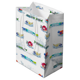 Kleurrijke vlooien in water medium cadeauzakje