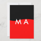 Kleurrijke voeg je naam tekst afbeelding kaart (Achterkant)