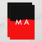 Kleurrijke voeg je naam tekst afbeelding kaart (Voorkant / Achterkant)