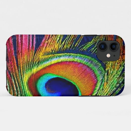 Kleurrijke voetafdruk Case-Mate iPhone case (Achterkant (horizontaal))