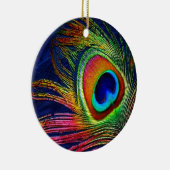 Kleurrijke voetafdruk keramisch ornament (Rechts)