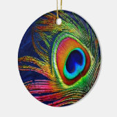 Kleurrijke voetafdruk keramisch ornament (Links)