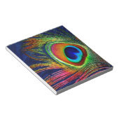 Kleurrijke voetafdruk notitieblok (Schuin)