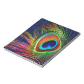 Kleurrijke voetafdruk notitieblok (Linkerzijde)