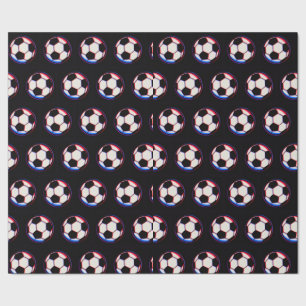 Kleurrijke Voetbal Inpakpapier