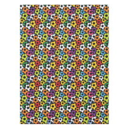 Kleurrijke Voetballen Design Tablecloth Tafelkleed