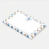 Kleurrijke Voetballen Kinder Doelstellingen Opmerk Post-it® Notes (Schuin)