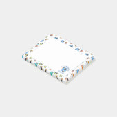 Kleurrijke Voetballen Kinder Doelstellingen Opmerk Post-it® Notes (Schuin)