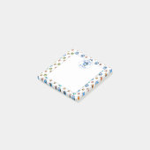 Kleurrijke Voetballen Kinder Doelstellingen Opmerk Post-it® Notes (Schuin)