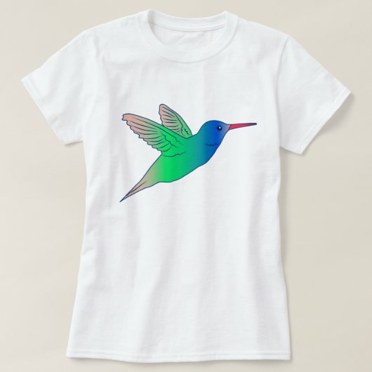Kleurrijke Vogel Grafiek T-shirt (Design voorkant)