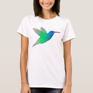 Kleurrijke Vogel Grafiek T-shirt
