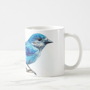 kleurrijke vogel koffiemok