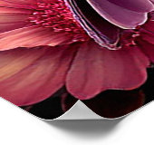 Kleurrijke vogel neergestreken op tak poster (Hoek)