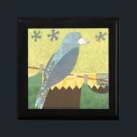 Kleurrijke vogel op een draad cadeaudoosje<br><div class="desc">Voel je artsy? Deze collage van vele verschillende patronen en kleuren die een vogel op een draad vertegenwoordigen zal om het even welk modern kunstminnaar verheugen. Kleur wat in je leven en op elk van je favoriete Zazzle-product van vandaag!</div>