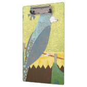 Kleurrijke vogel op een draad klembord (Links)