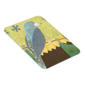 Kleurrijke vogel op een draad magneet (Rechterzijde)