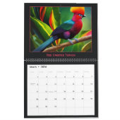 Kleurrijke Vogelkalender Kalender (Mar 2026)