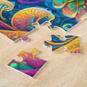 Kleurrijke Vogelkunst puzzels Moderne puzzels Vet (Zijkant)