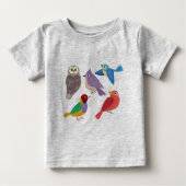 Kleurrijke vogels (Voorkant)