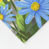 Kleurrijke vogels en vogelpest fleece deken (Hoek)