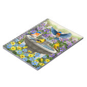 Kleurrijke vogels en vogelpest notitieboek (Linkerzijde)