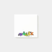 Kleurrijke Vogels Grappige Post het merkt op Post-it® Notes (Voorkant)