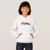 Kleurrijke vogels Hoodie (Voorkant volledig)