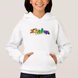 Kleurrijke vogels Hoodie