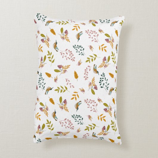 Kleurrijke vogels Kussensloop Accent Kussen (Achterkant (Verticaal))
